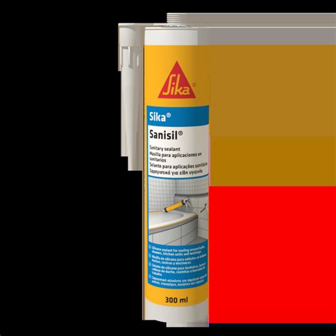 Sika Sanisil Sellador de silicona acética para aplicaciones