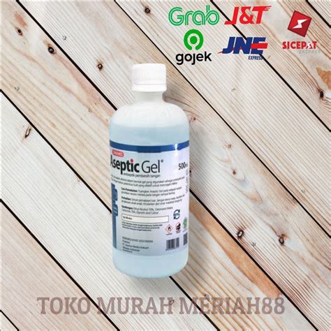 Jual Onemed Aseptic Gel Antiseptic 500ml Refill Shopee Indonesia