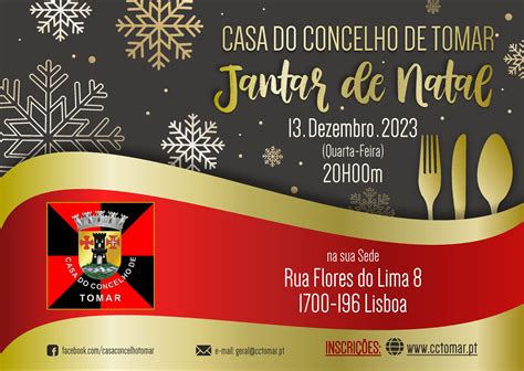 Tomar Casa Do Concelho Em Lisboa Ir Promover Jantar De Natal A De