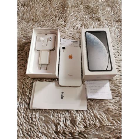 Jual Iphone Xr Gb Resmi Ibox Fulset Original Shopee Indonesia