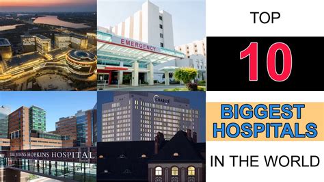 Top 10 Biggest Hospitals In The World Youtube