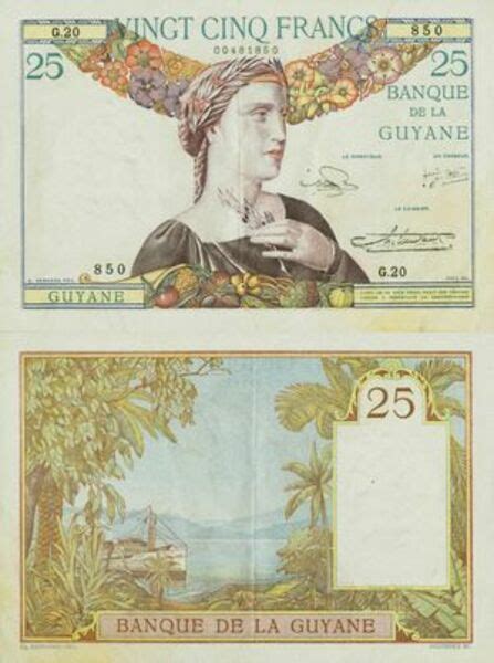 Francs Guyane Numista