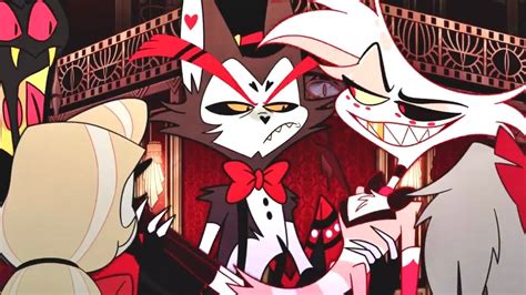 Husk Serves Drinks Angel Serves Looks Sneak Peek For Hazbin Hotel Season 1 Youtube