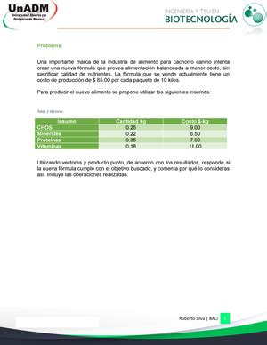 Uveg Reto Unidad Algebra Lineal Sistemas De Ecuaciones Lineales