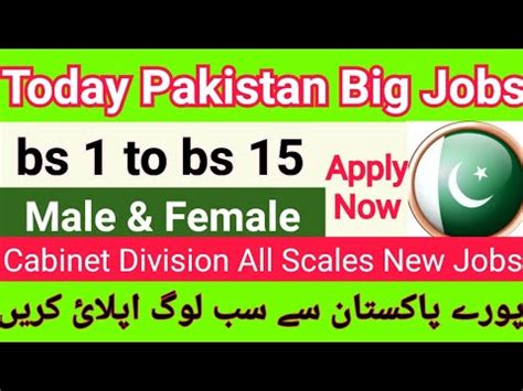 Today Pakistan All Jobs Bs To Pakistan Government Jobs