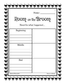 Room on the Broom Companion Worksheets by Patricia Watson | TpT