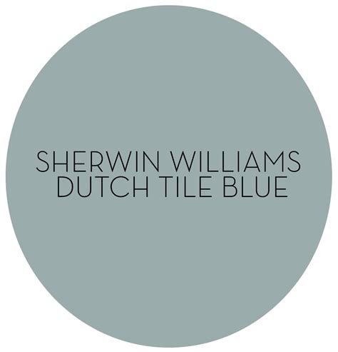 How To Decorate With Sherwin Williams Paint S Dutch Tile Blue