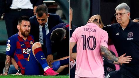 Lionel Messi Injury History Full List Of Injuries For Inter Miami Star From Barcelona Psg