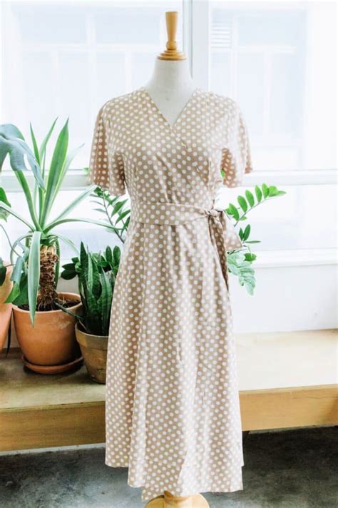 Ultimate Wrap Dress Sewing Pattern CallumHattie