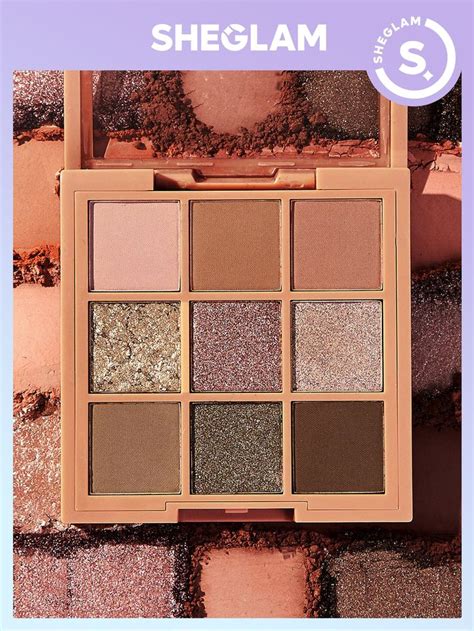 SHEGLAM Paleta De Sombras De Ojos Nine To Fine DISCO SILENCIOSO