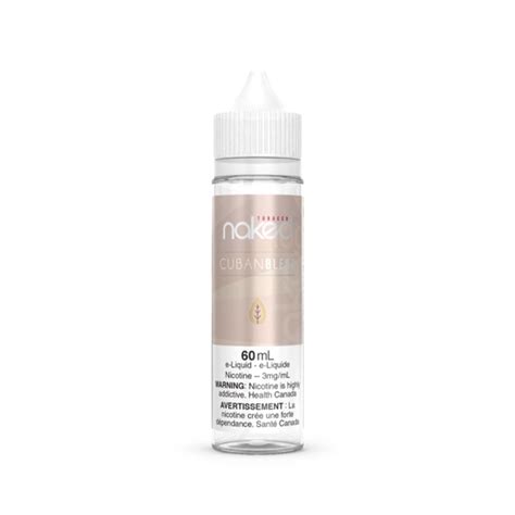 Naked 100 Cuban Blend 60ml Canada Majestic Vapes