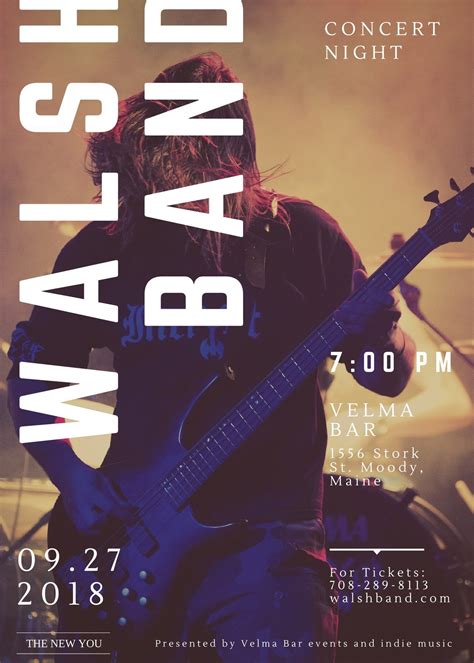 Customize 31 Band Flyers Templates Online Canva