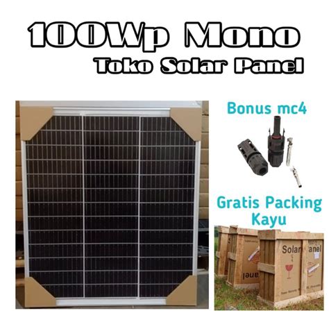 Jual Solar Panel Maysun Wp Mono Solar Cell Panel Tenaga Surya