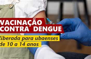 Prefeitura Municipal De Ub Ub Inicia Vacina O Contra Dengue