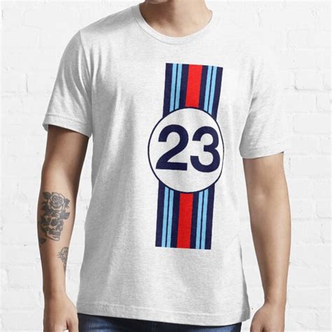 Martini Motor Racing Stripes T Shirt For Sale By Rjwautographics