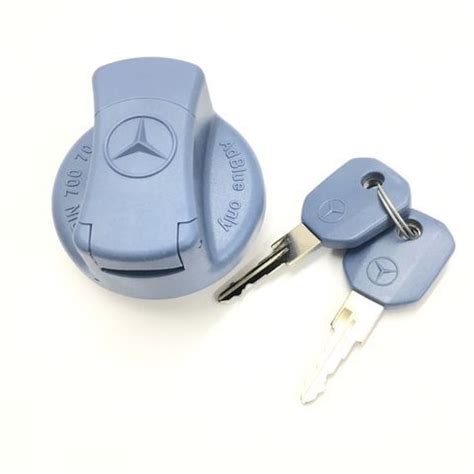 New Genuine Mercedes Benz Actros Adblue Lock Tank Filler Cap Blue