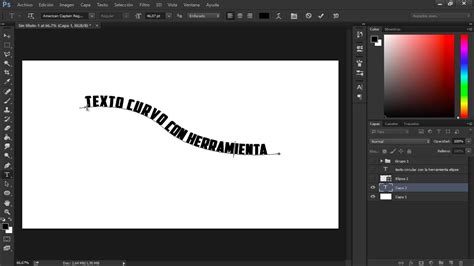 Crea Un Texto Circular O Redondo Para Logos Y Diseños Con Photoshop