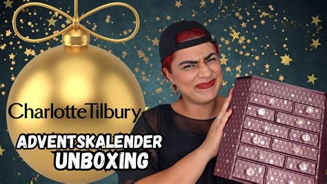 Charlotte Tilbury Adventskalender 2023 Unboxing Adventskalender 2023