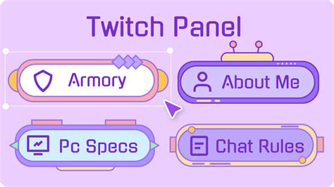 Creador De Paneles De Twitch Gratis Crea Paneles De Twitch En Línea