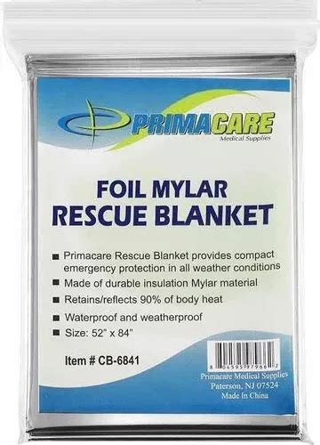 Pack Mantas T Rmicas De Mylar Emergencia Retiene El Calor Meses Sin