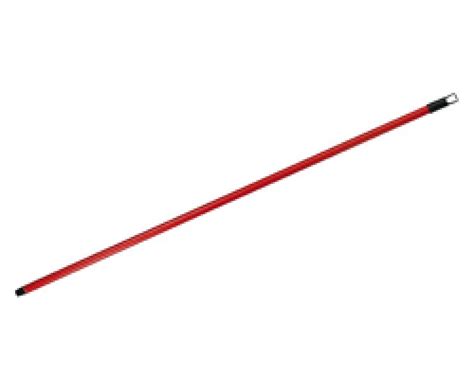 TONKITA Manico in legno verniciato rosso - 130 cm