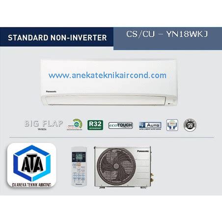 Jual AC Split Panasonic 2 PK R 32 CS CU YN18WKJ Standard Non Inverter