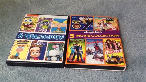 Nickelodeon Movie Collection Dvds Youtube