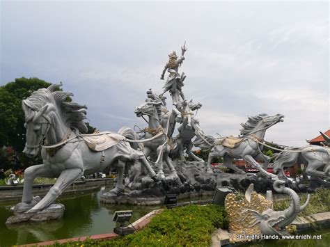 Ghatotkacha Karna war statue near Denpasar airport, Bali - eNidhi India ...