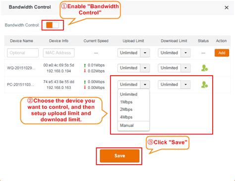 Ac V How To Setup Bandwith Control Tenda All For Better Networking