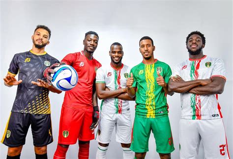 Mauritania Ab Sport Home Away And Third Kits Football Shirt