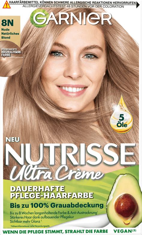 Nutrisse Haarfarbe 8N Nude Natürliches Blond 1 St dauerhaft günstig