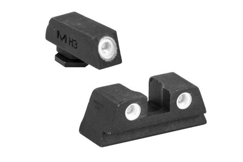 Meprolight Tru Dot Night Sights For Glock 4243 Sportsmans Outdoor