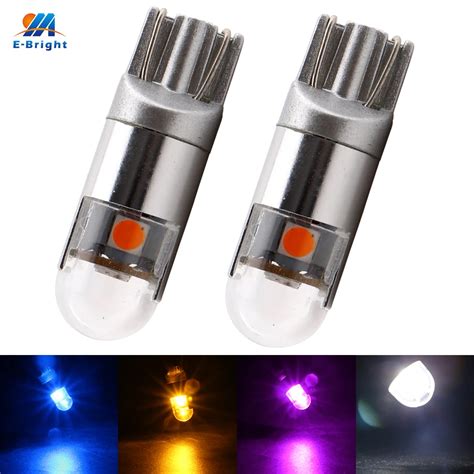 YM E Bright 2PCS 12V 24V T10 3030 3 SMD 194 168 W5W LED Width Light