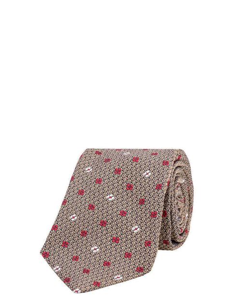 Kiton Ciro Paone Tie Beige Mens Kiton