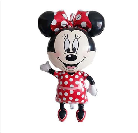 114 Cm Standing Mickeyairwalker Balloons Mickey 1st Birthday Party