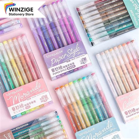 Jual Winzige Set Pcs Pulpen Warna Warni Acrylic Marker Drawing Pen Set