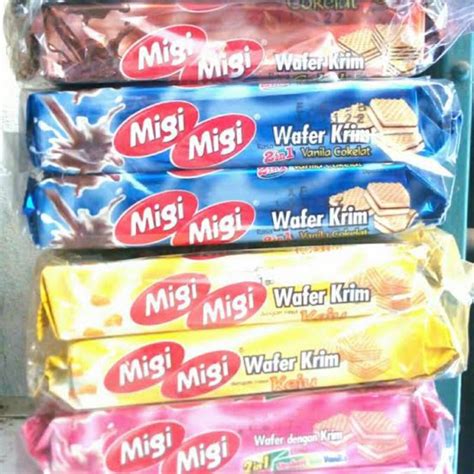 Jual Migi Migi Wafer Krim Isi X Gram Shopee Indonesia