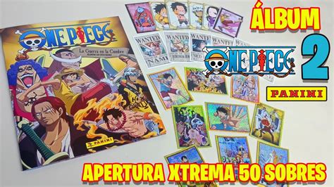 Lbum One Piece De Panini Apertura Xtrema Sobres Cards