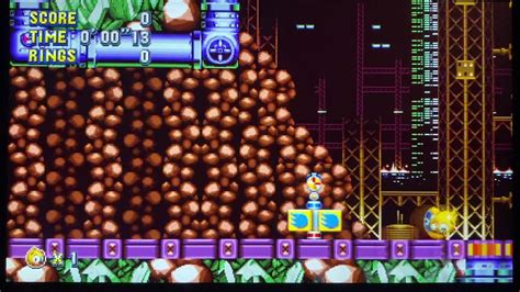 Sonic Mania Lava Reef Act 2 As Ray In 2 03 95 Encore Mode YouTube