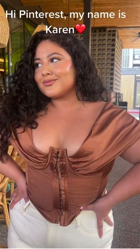 Karen Genis Latina Plus Size Beauty Fashion Creator Plus Size