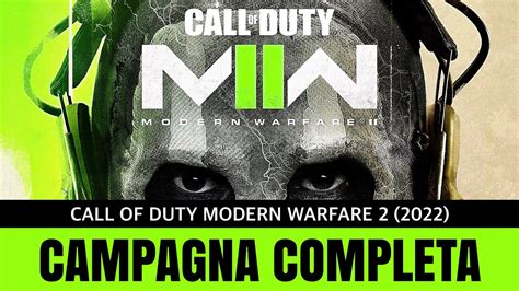 Call Of Duty Modern Warfare 2 Ita Campagna Completa Full Game Xbox Series X Youtube