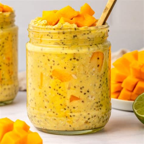 Mango Overnight Oats From My Bowl