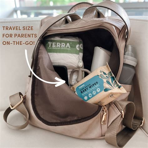 Pure NZ Water Wipes Travel Pack Case | Travel Wipes – Terra Eco Baby ...