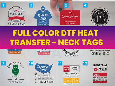 Pcs Tagless Clothing Labels Custom Neck Labels Custom