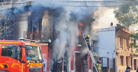 La vivienda que se incendió en Pocitos es la misma en la que una mujer