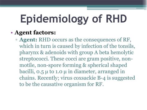 Rheumatic Heart Disease Ppt