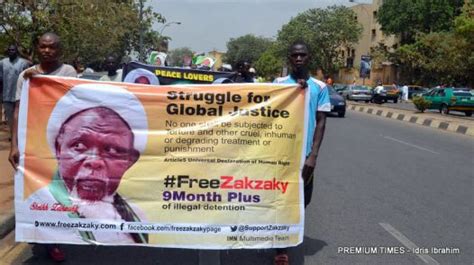 Shiites Rally In Abuja Demand El Zakzakys Release Premium Times Nigeria