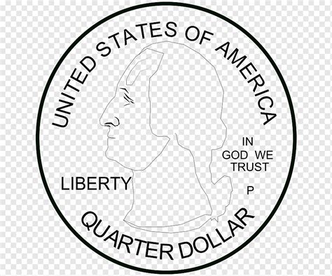 Quarter Coloring Page