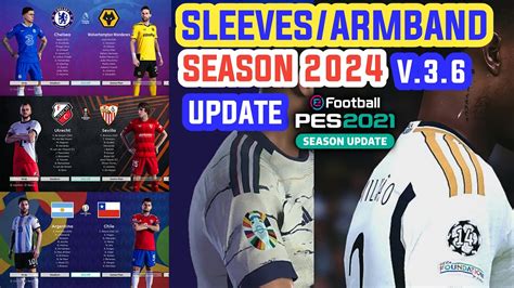 PES 2021 Update Sleeve Armband Server V3 6 AIO Season 2024 YouTube