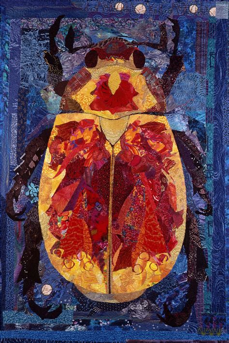 Fire Beetle | Susan Carlson Quilts